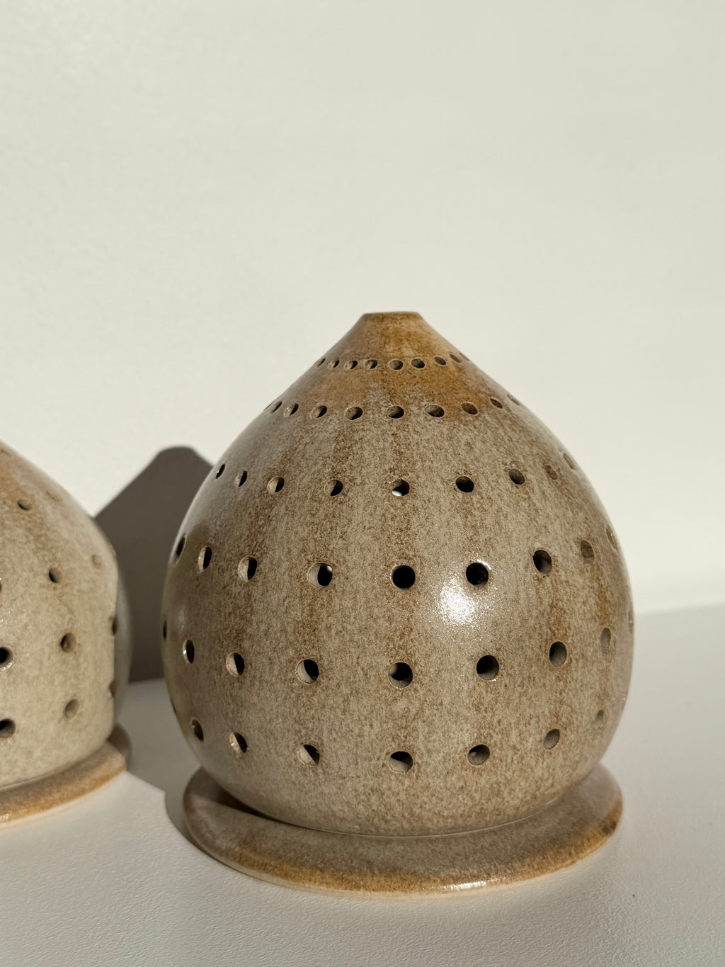 Lanterne - stor - Sand
